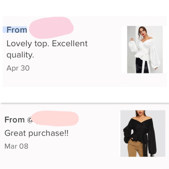 Bishop Sleeve Belt Ties Wrap Peplum Top Black V-Neck - Picture 12 of 13